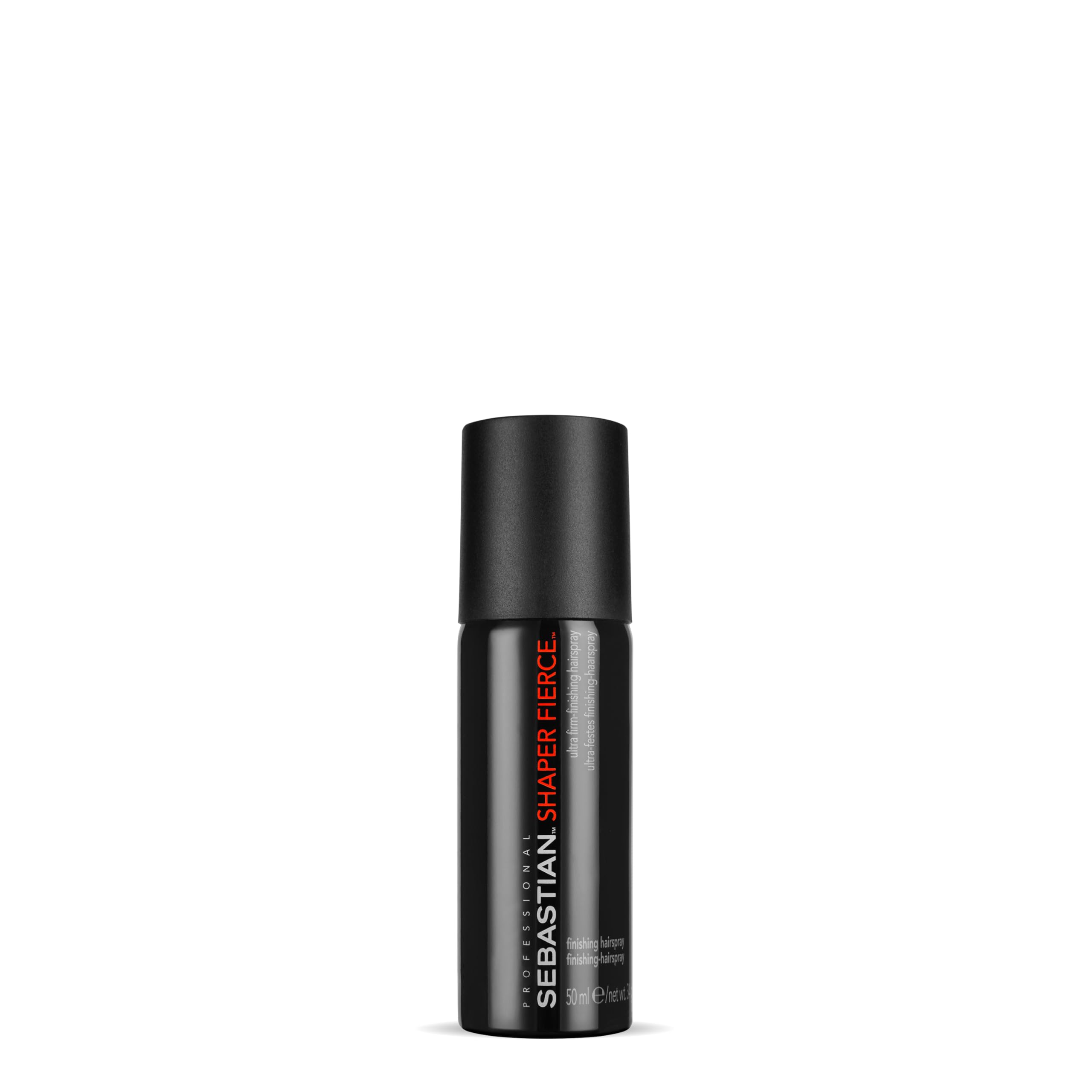 Sebastian Shaper Fierce mini, botella aerosol, fijación duradera para peinado.