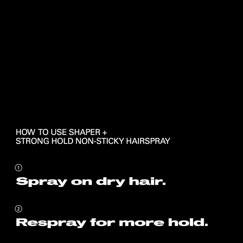 Sebastian Shaper Plus after-drying use for stronger, resilient shapes