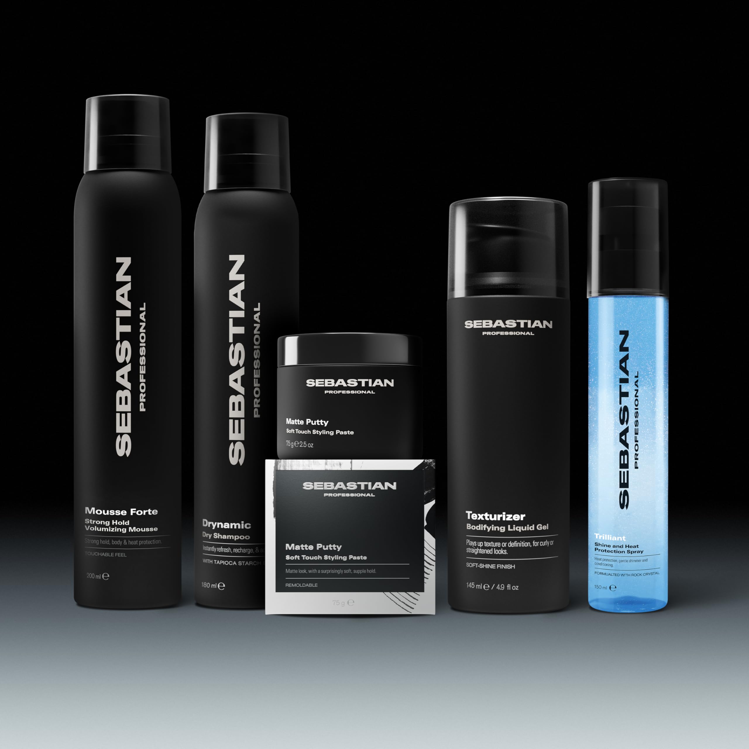 Sebastian Trilliant spray-cabello-con-cuerpo-brillo: aporta cuerpo y brillo visibles.
