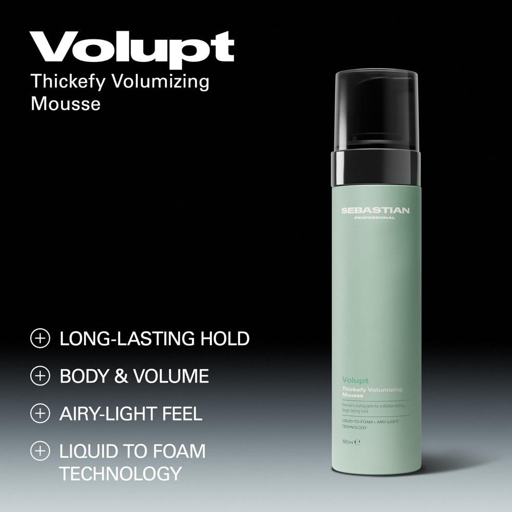 Sebastian Volupt Thickefy Mousse textura aireada para cuerpo y movimiento