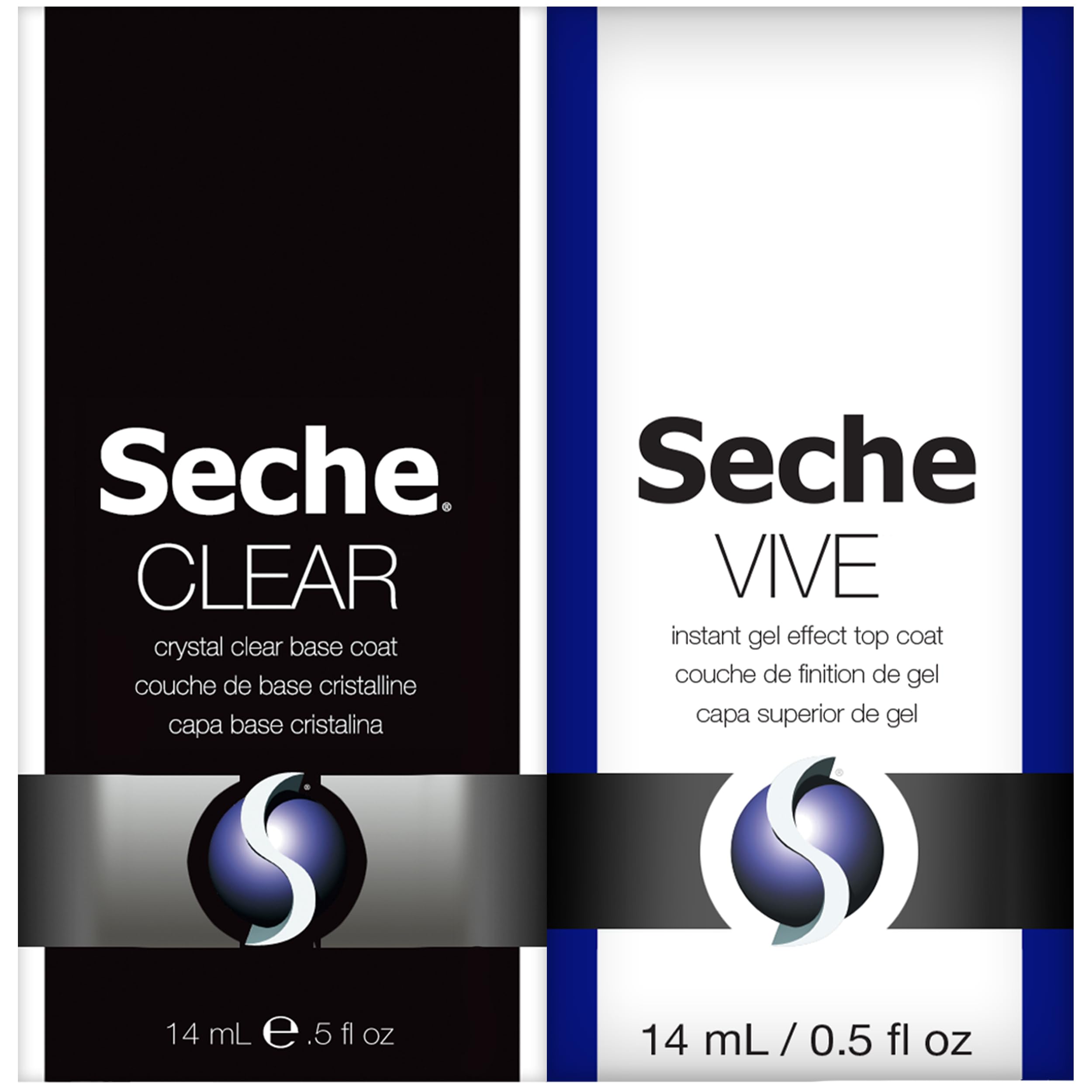 Seche Clear base coat bottle for color protection and quick dry