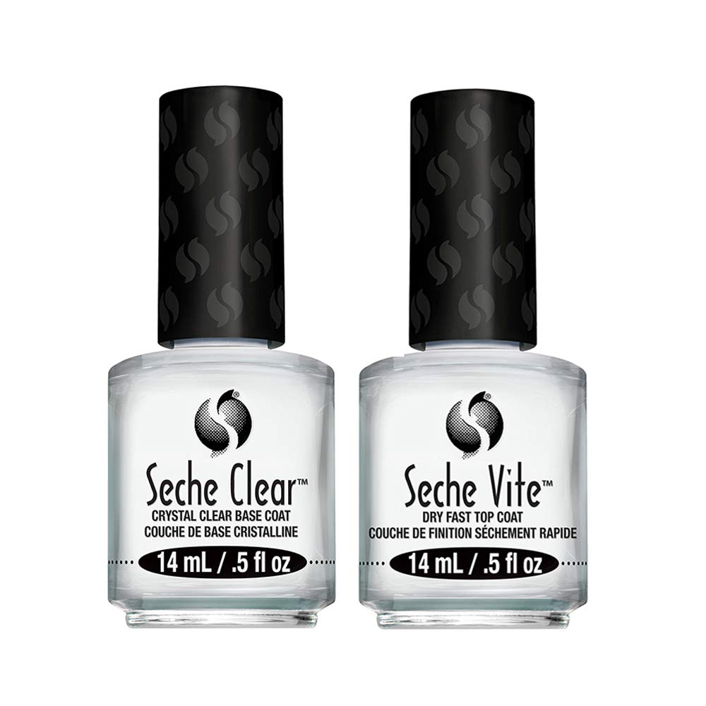 Seche Clear capa base cristal: protege uñas contra manchas.