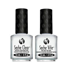 Seche Clear capa base cristal: protege uñas contra manchas.
