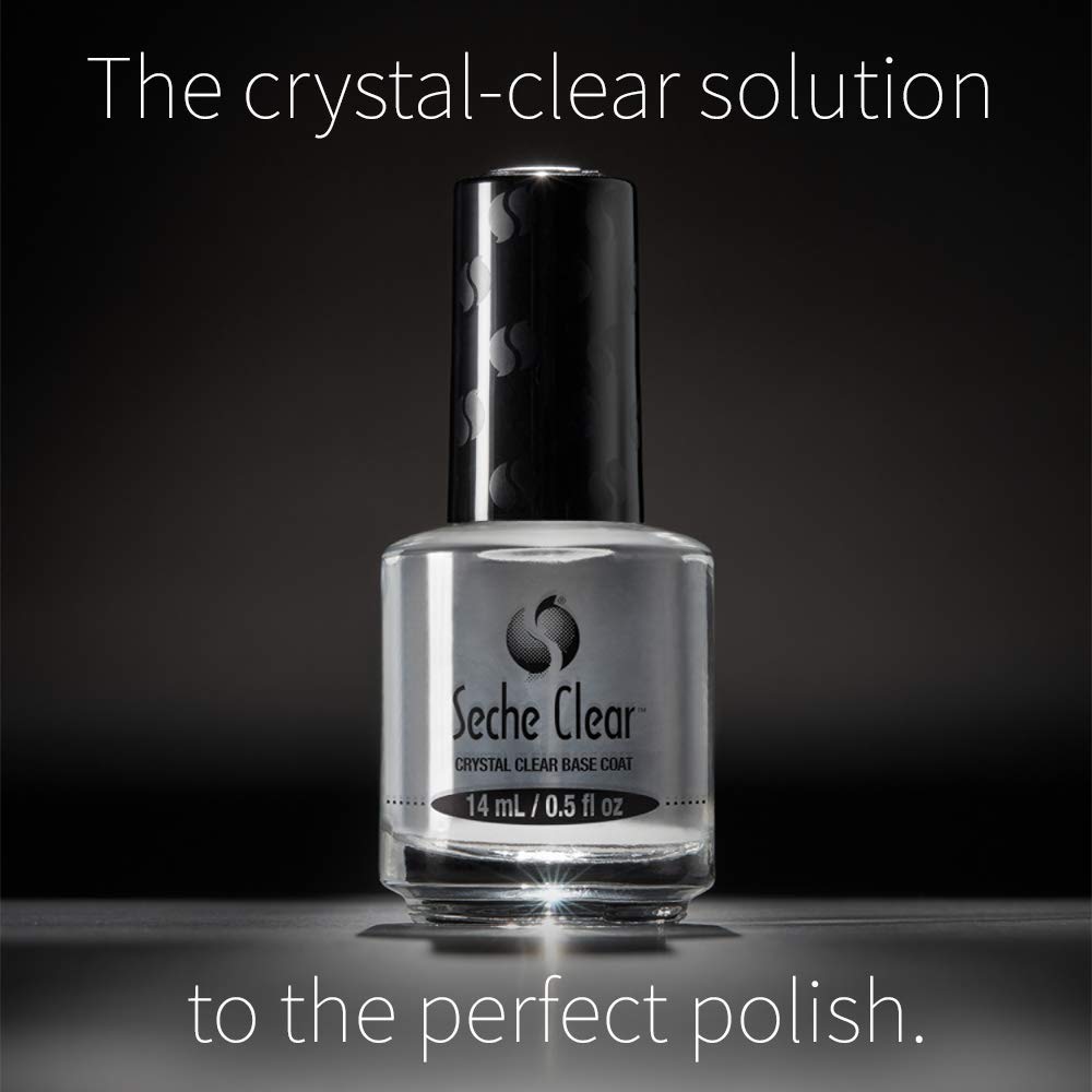 Seche Clear capa base mejora adhesión del esmalte.