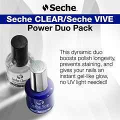 Seche Clear/Vive duo pack front view in manicure set