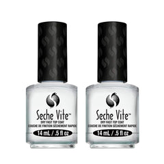 Seche Vite: capa superior brilla intensamente, protege la manicura.