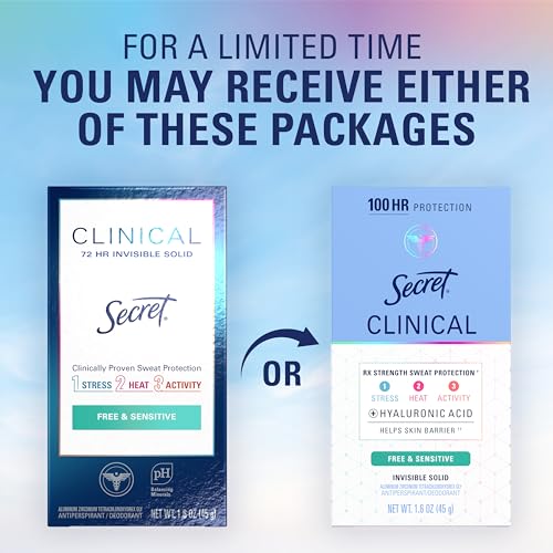 Clinical strength odor protection helps you stay fresh