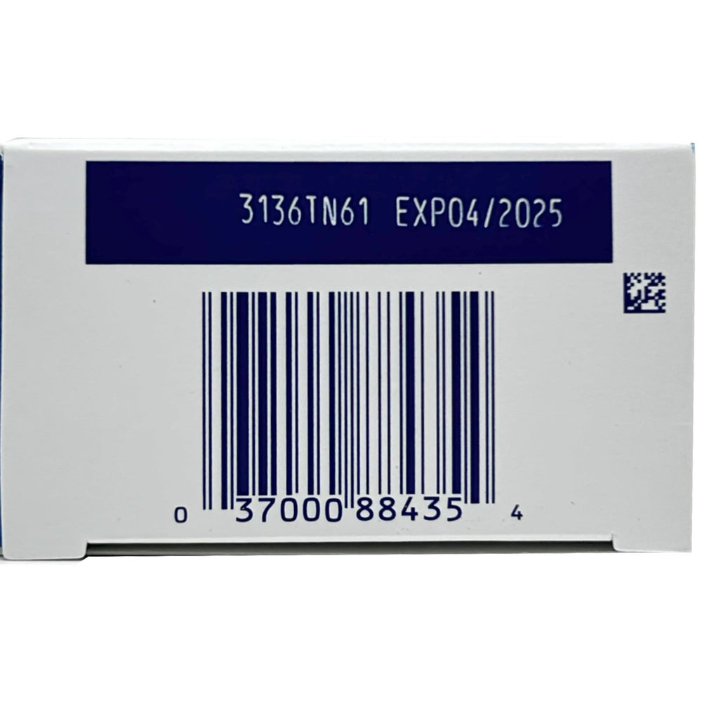 Secret packaging label highlights scent and clean feel.