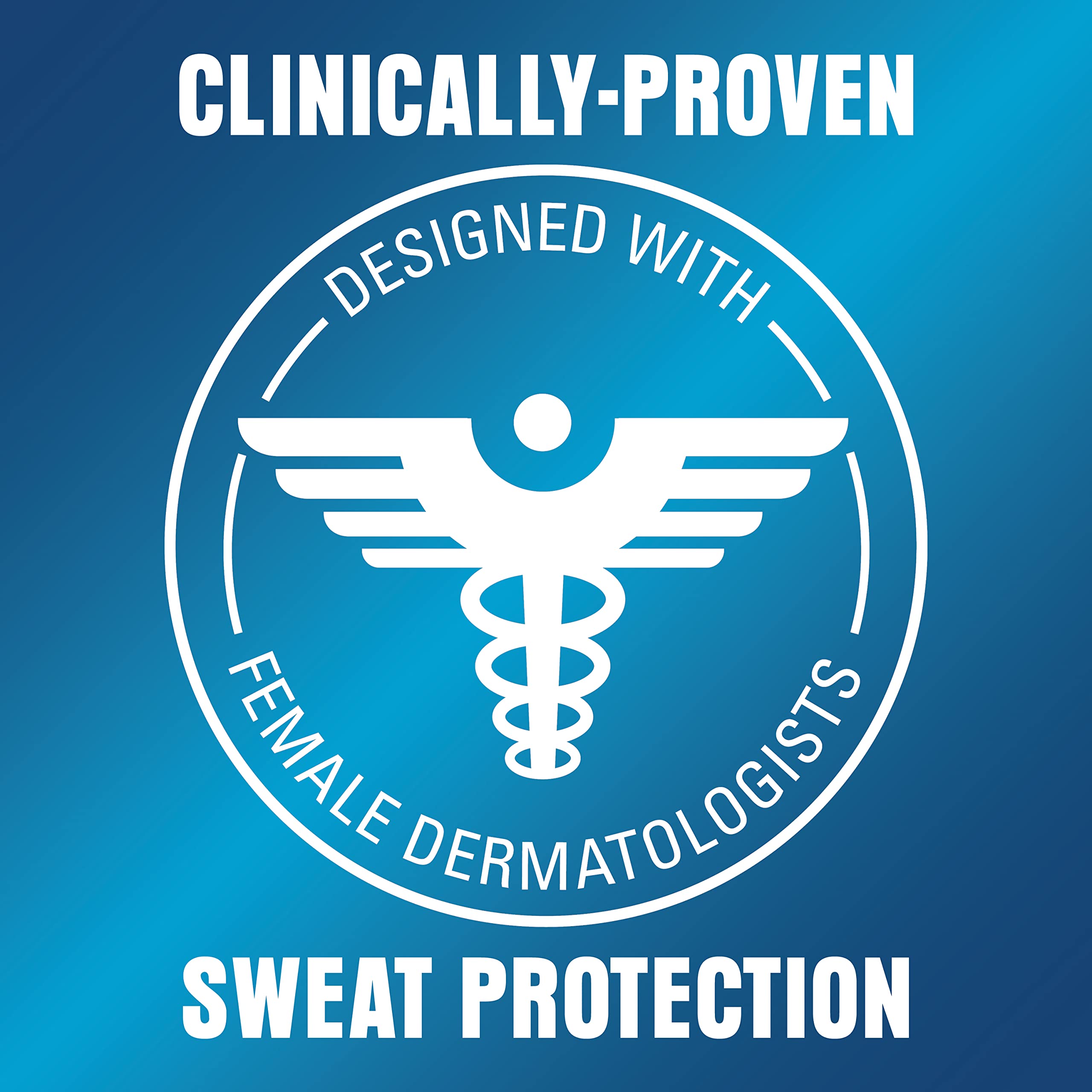 PETA-certified cruelty-free badge for Secret Clinical Strength deodorant.