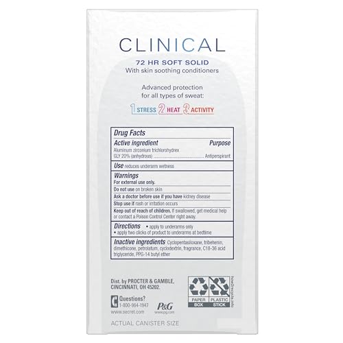 Daily-use spotlight image of Secret Soft Solid for everyday protection.