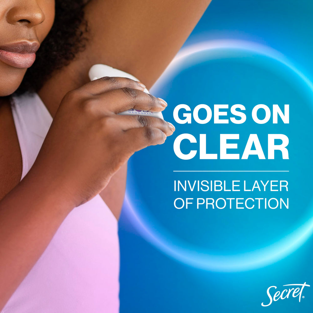 Secret dermatologicamente probado para mayor confianza.