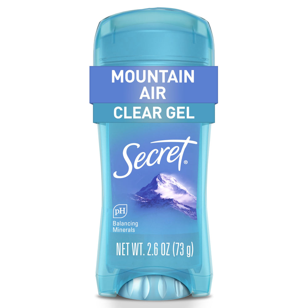 Secret desodorante axila, gel claro, aplicación suave para uso diario