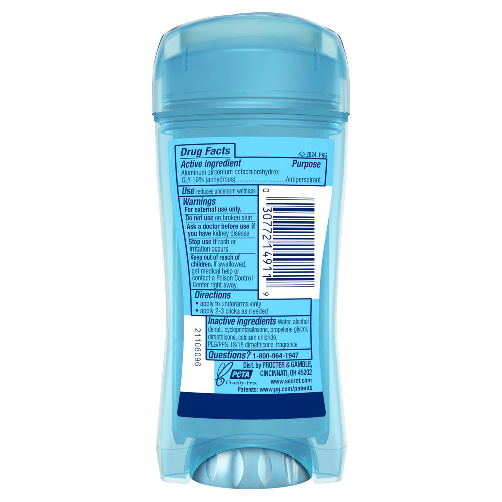 Secret envase compacto de 2.6 oz, práctico para la bolsa
