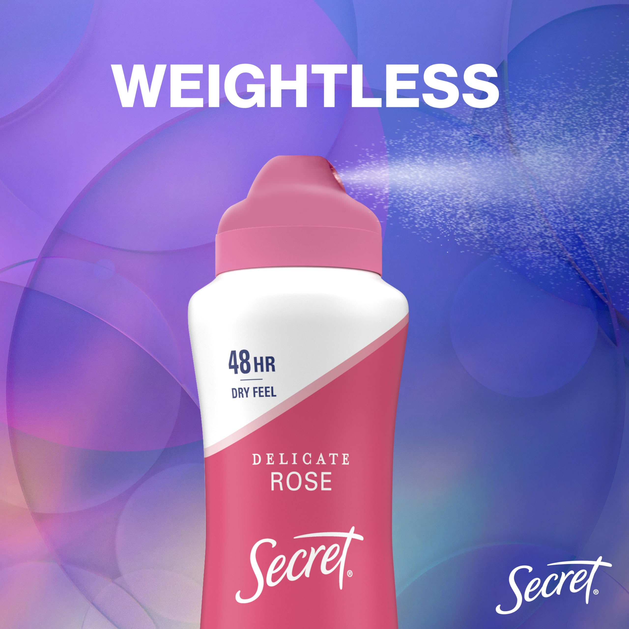 Secret desodorante para mujer, minerales equilibrantes del pH para la piel
