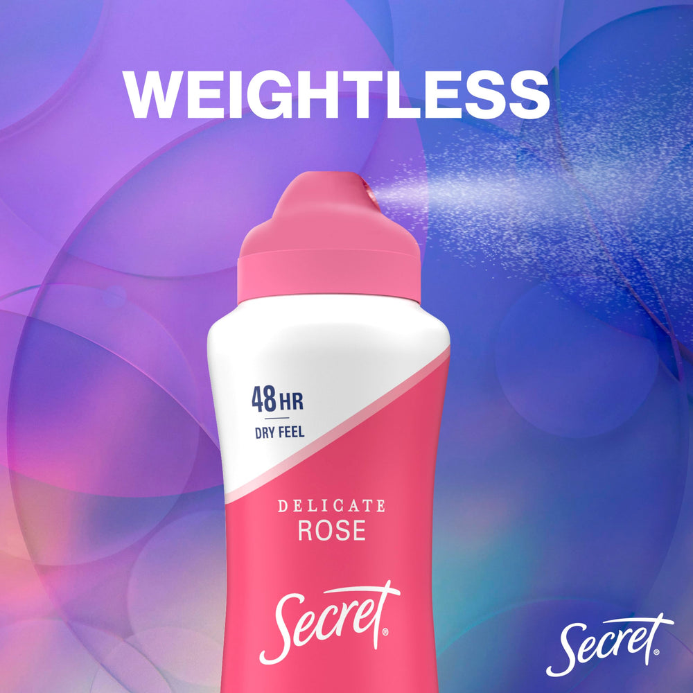 Secret desodorante para mujer, minerales equilibrantes del pH para la piel