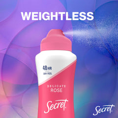 Secret desodorante para mujer, minerales equilibrantes del pH para la piel