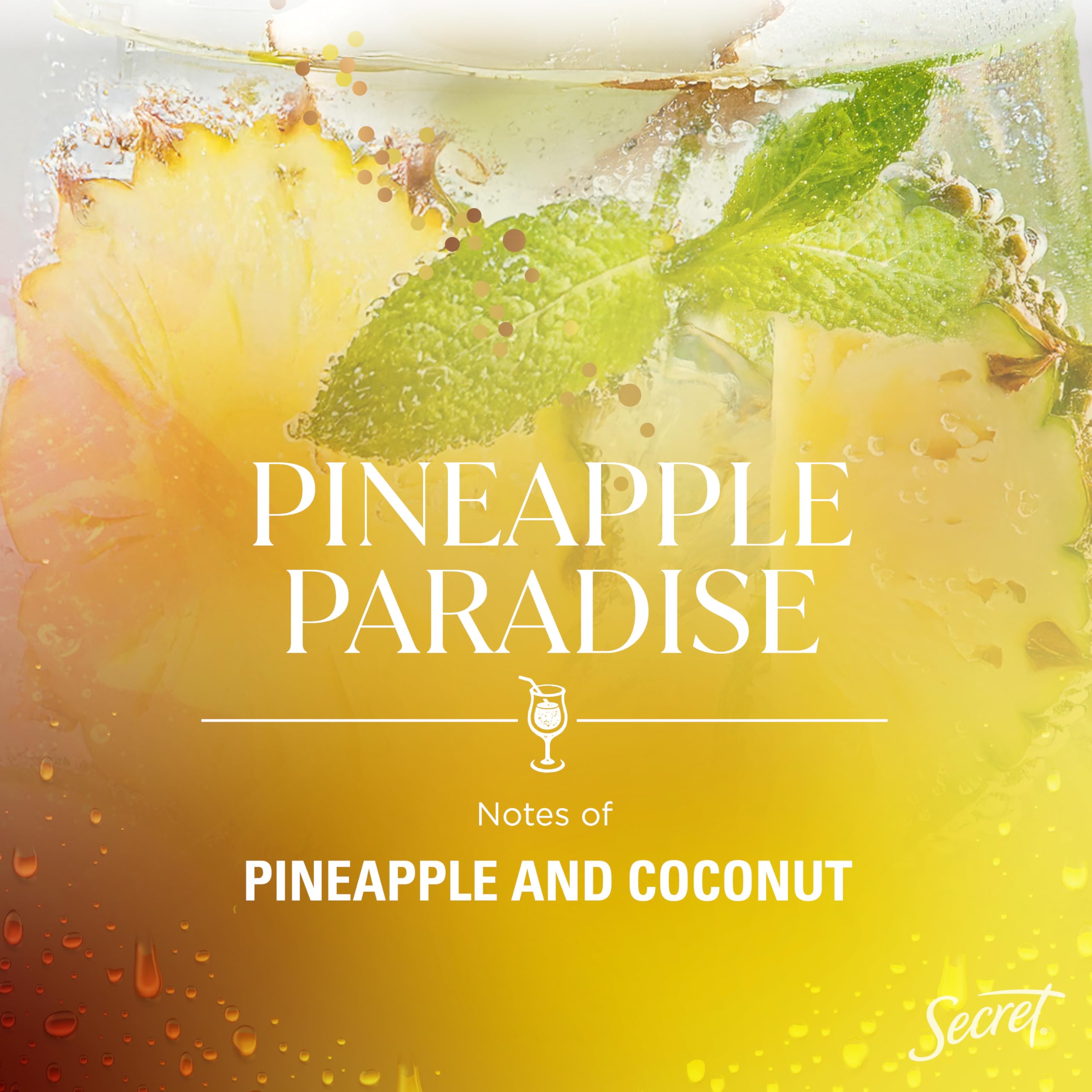 Secret Paraiso de Piña: empaque práctico para llevar contigo.