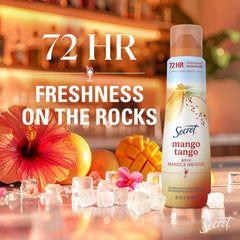 Secret edición Mocktails, spray seco invisible para uso diario