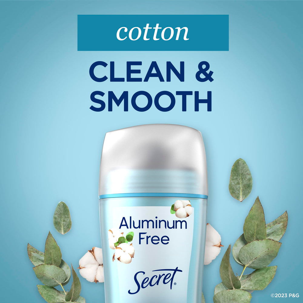 Secret dry solid deodorant stick ready for daily use.
