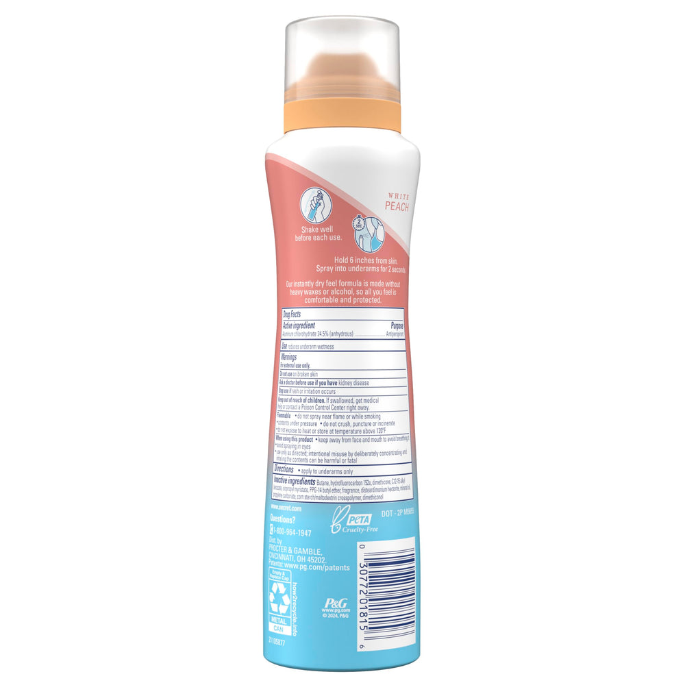 Secret Dry Spray gym and date-night ready, versatile protection.