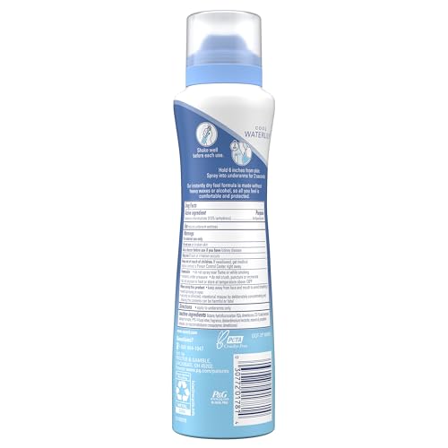 Packaging detail highlights brand clarity for Secret Dry Spray