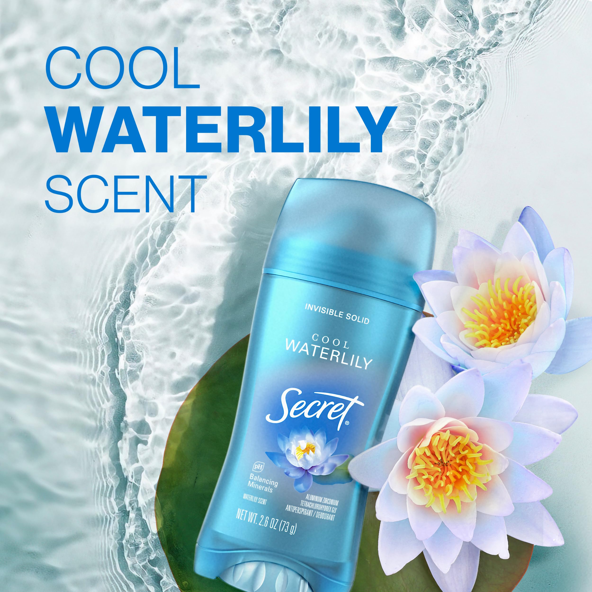 Secret Fresh 72-hour odor protection suitable for busy days