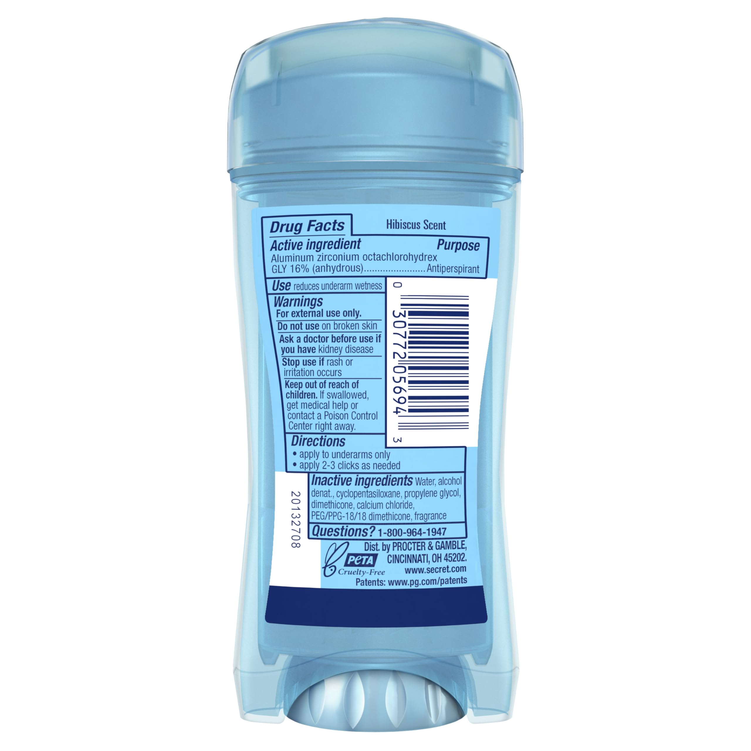 Secret Fresh all-day protection from morning to night