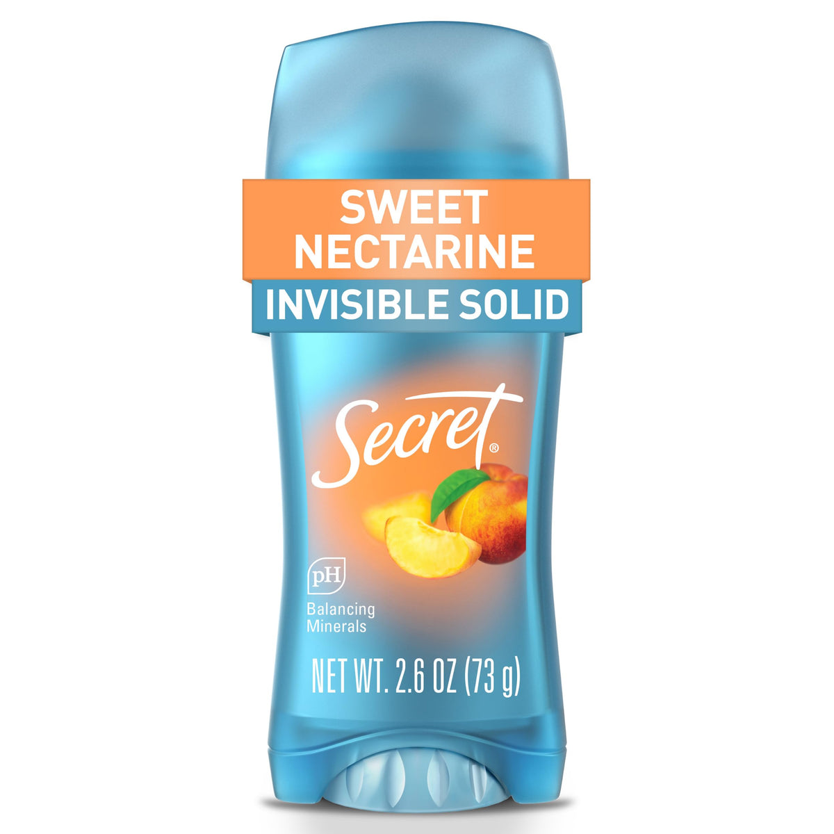 Secret Fresh antiperspirant bottle offering long-lasting odor protection for daily confidence.