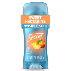 Secret Fresh antiperspirant bottle offering long-lasting odor protection for daily confidence.