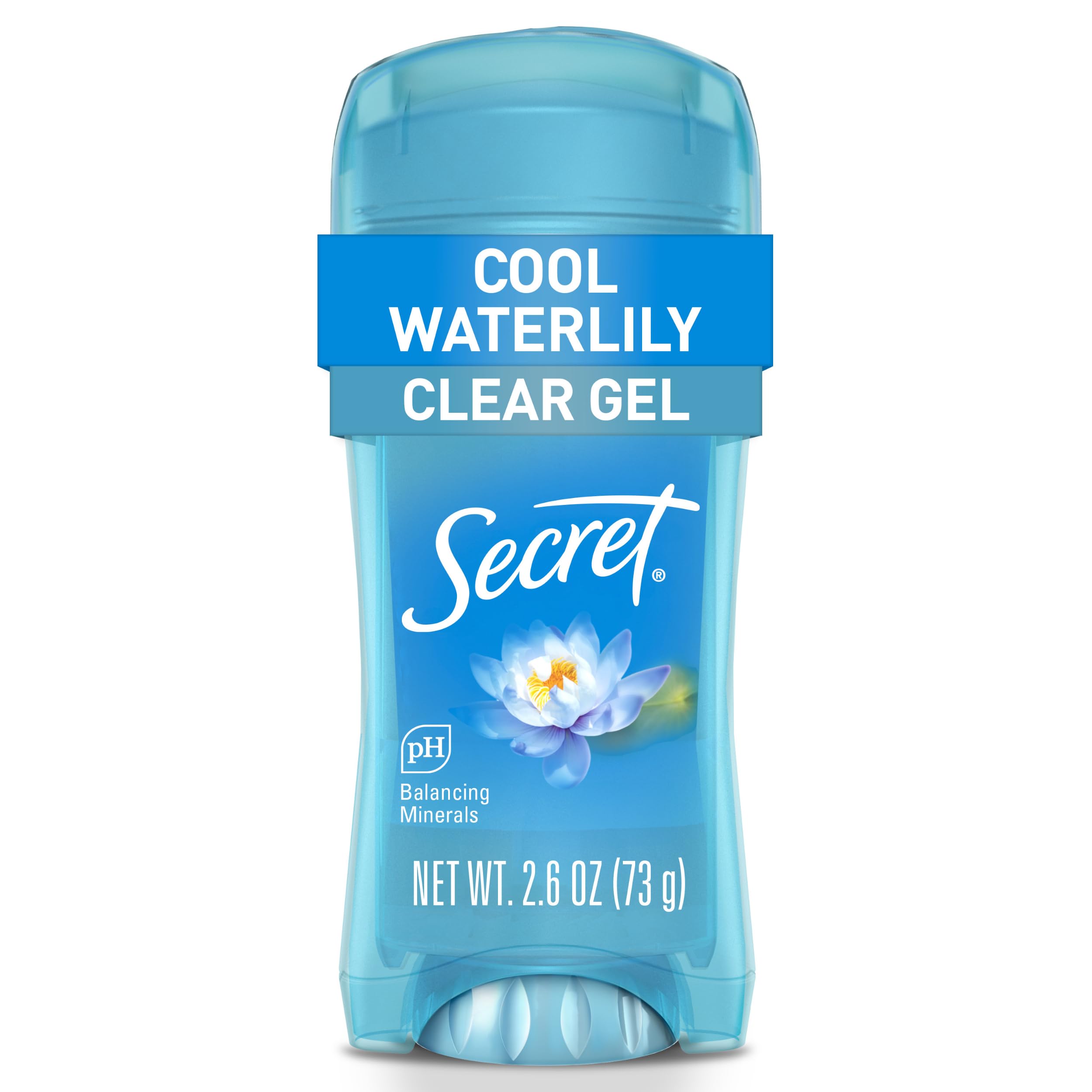 Secret Fresh antiperspirant bottle showing 72-hour protection and freshness.