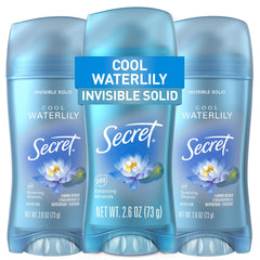 Secret Fresh antiperspirant women bottle showing long-lasting protection for daily confidence