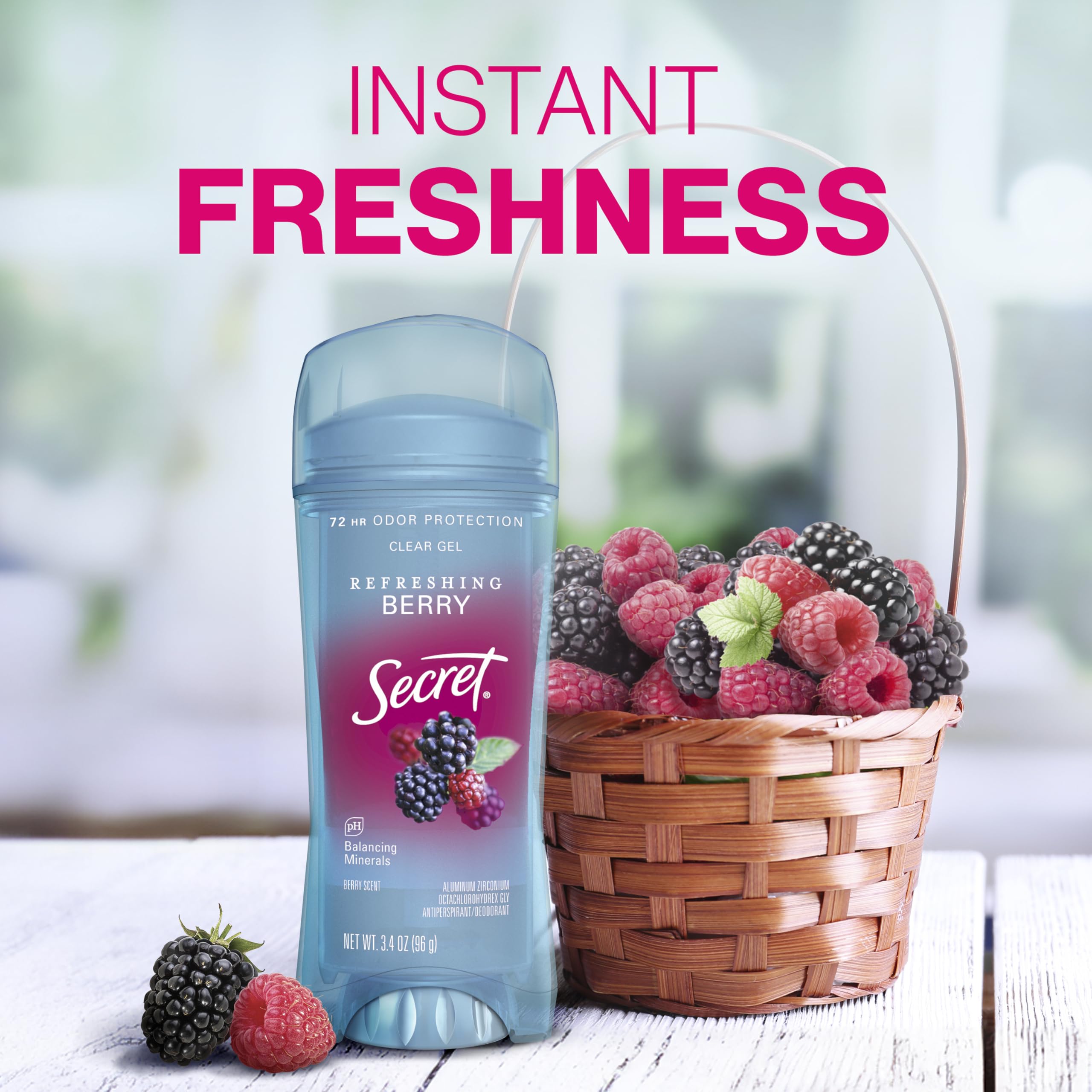 Secret Fresh certificado libre de crueldad por PETA.