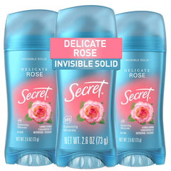 Secret Fresh desodorante invisible en empaque compacto para viaje y uso diario