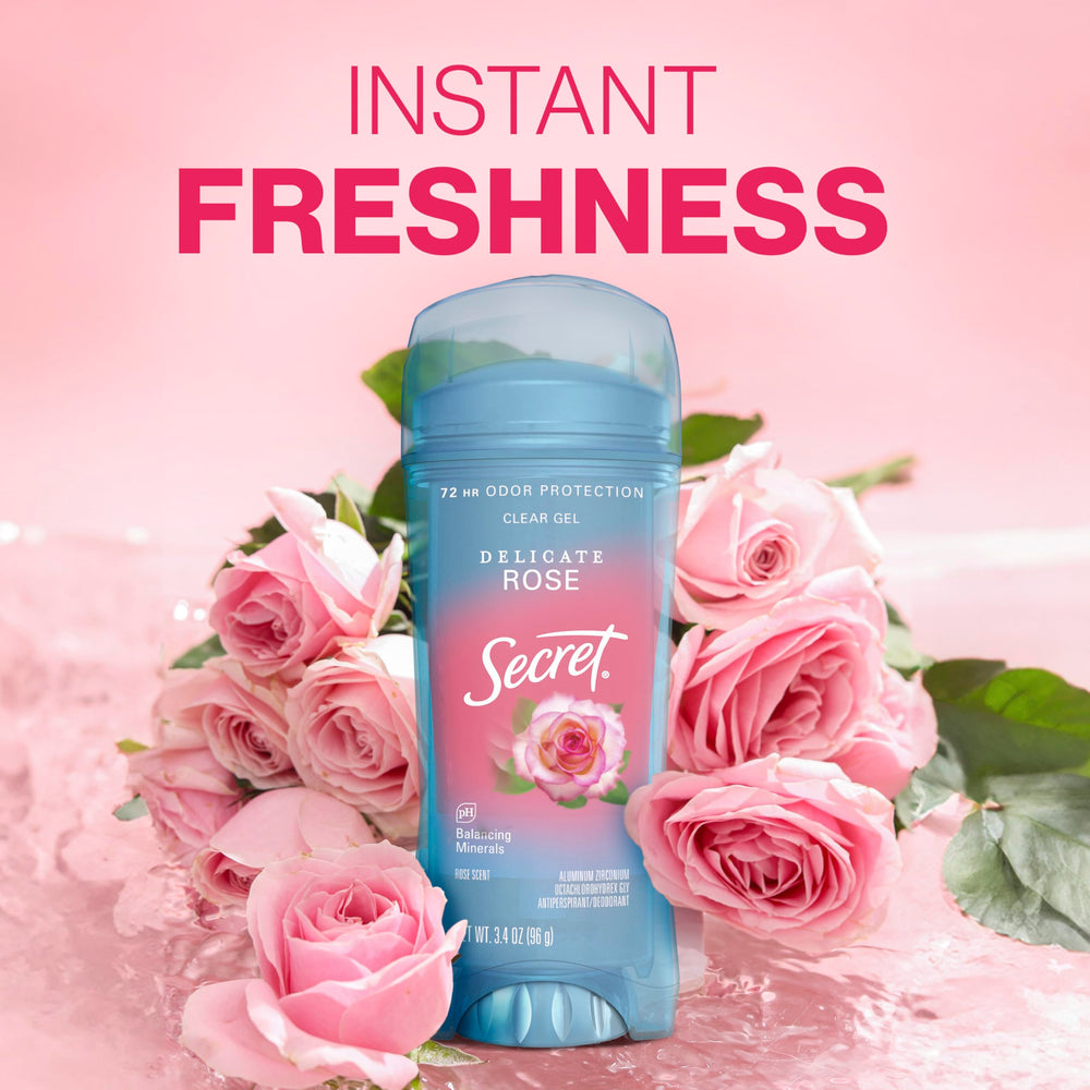 Secret Fresh minerales que equilibran el pH para una sensación suave