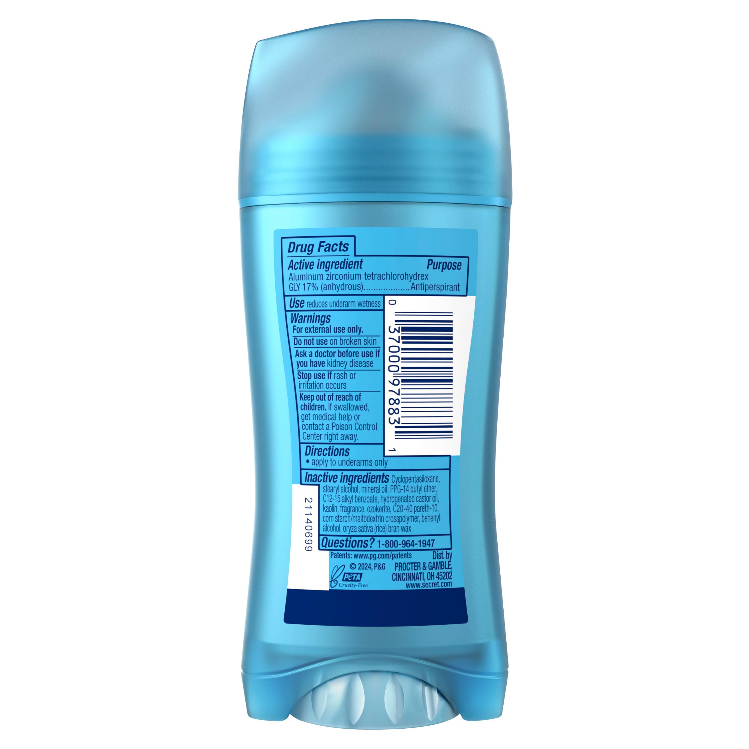 Secret Fresh packaging design showcases compact, travel-friendly packaging