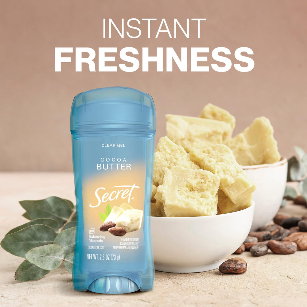 Secret Fresh packaging on store display highlighting 72-hour protection