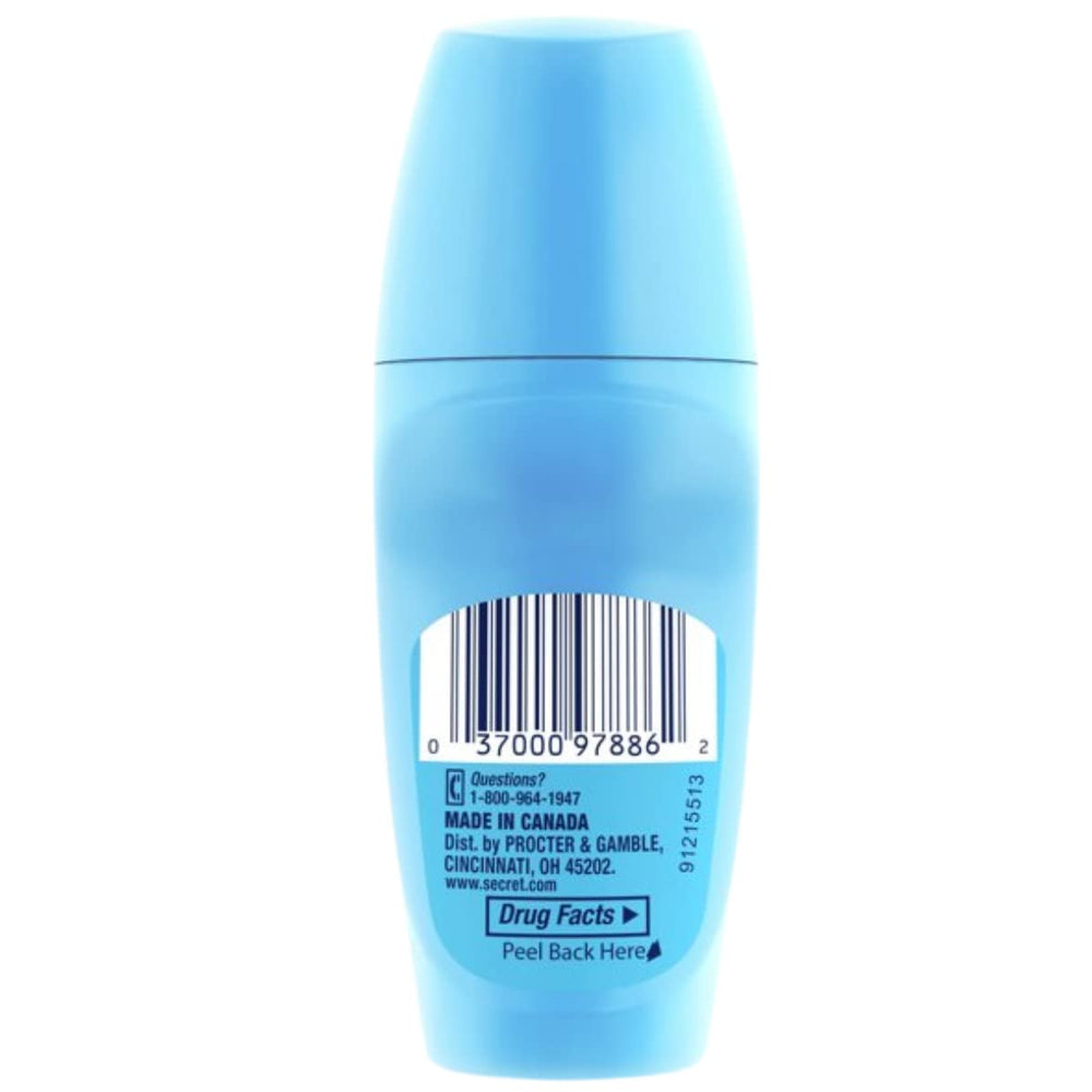 Secret Original Roll-On roller application demonstrates easy glide and quick dry time.
