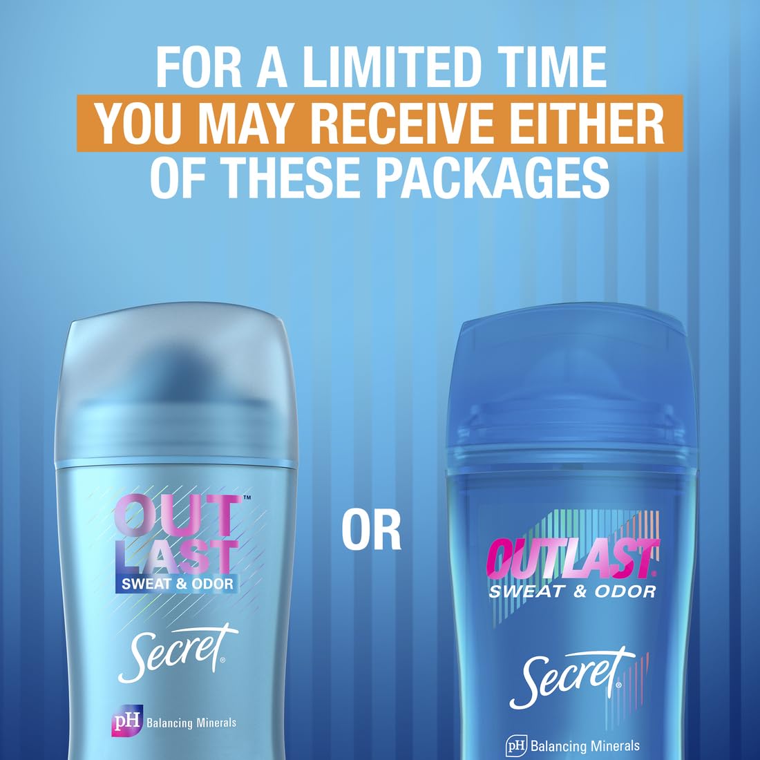 Secret Outlast 48-hour protection keeps you confident through daily tasks
