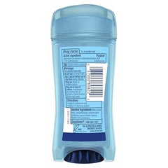 Desodorante Secret Outlast gel transparente, paquete de 3 piezas