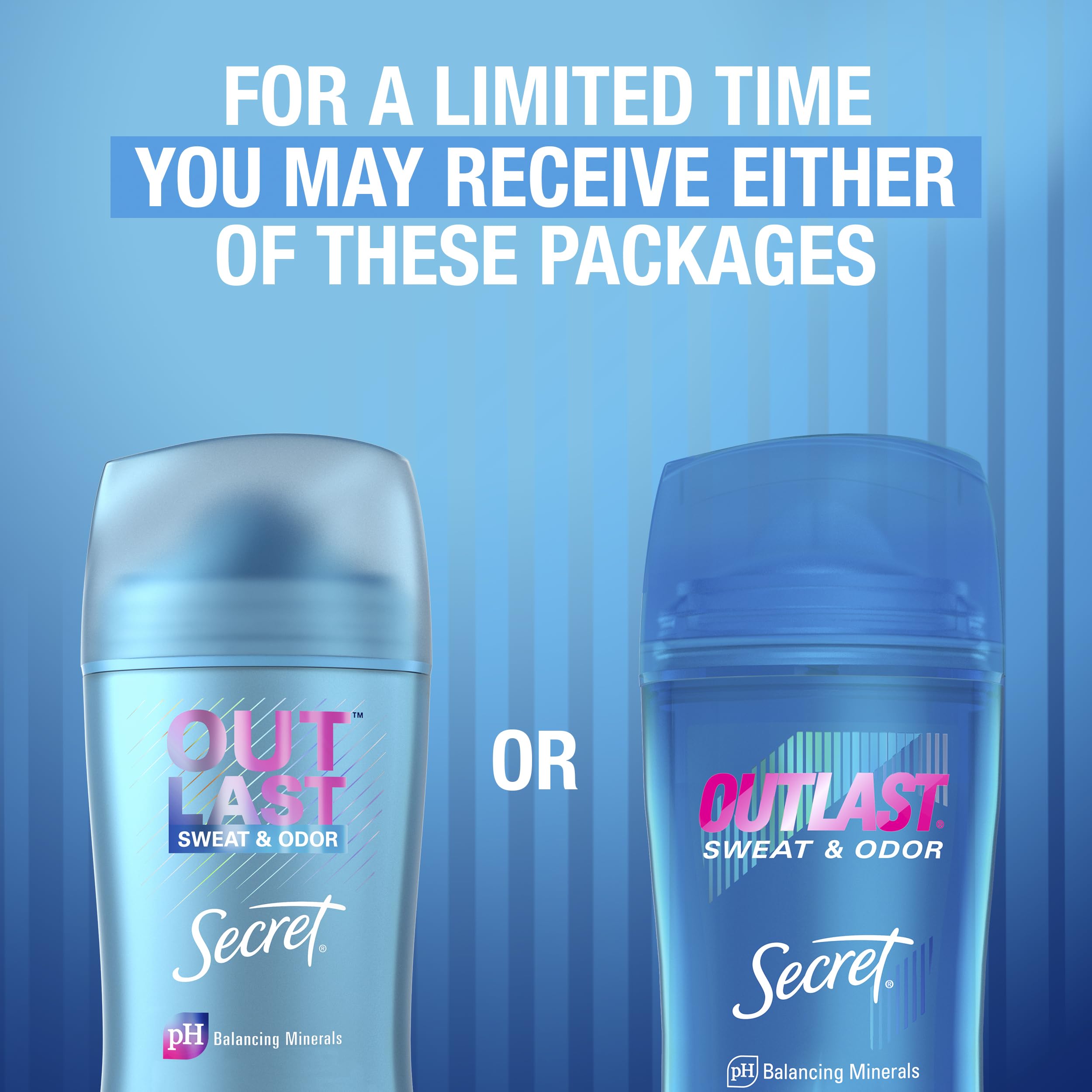 Secret Outlast fragancia Limpio por completo, aroma suave