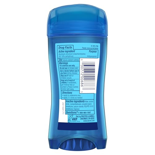 Secret Outlast two-point-six-ounce pack is travel-friendly.