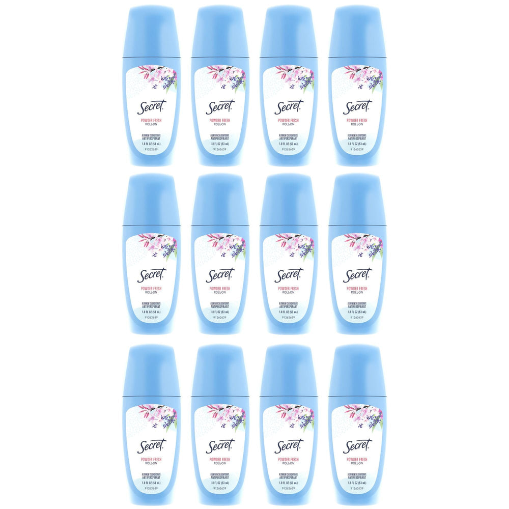 Secret Powder Fresh roll-on bottle with 24-hour protection for daily wear