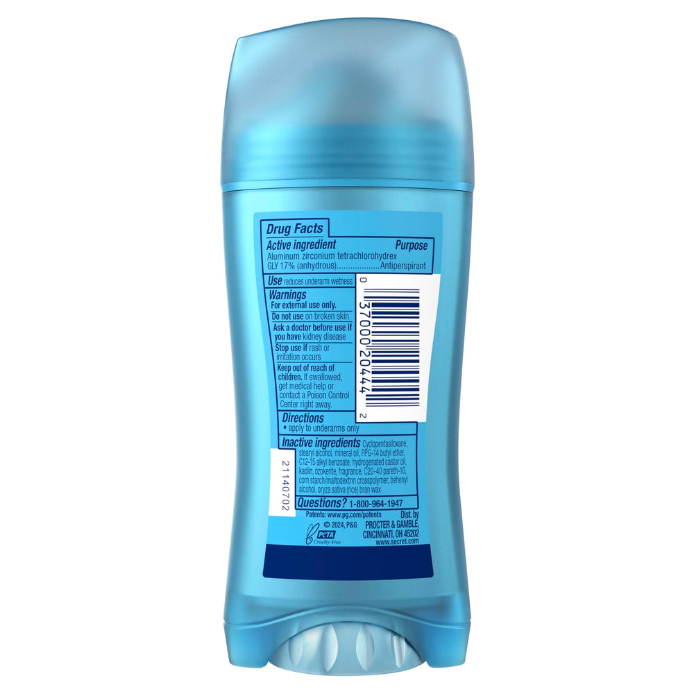Secret Women 2.6 oz pack demonstrates portability and convenience