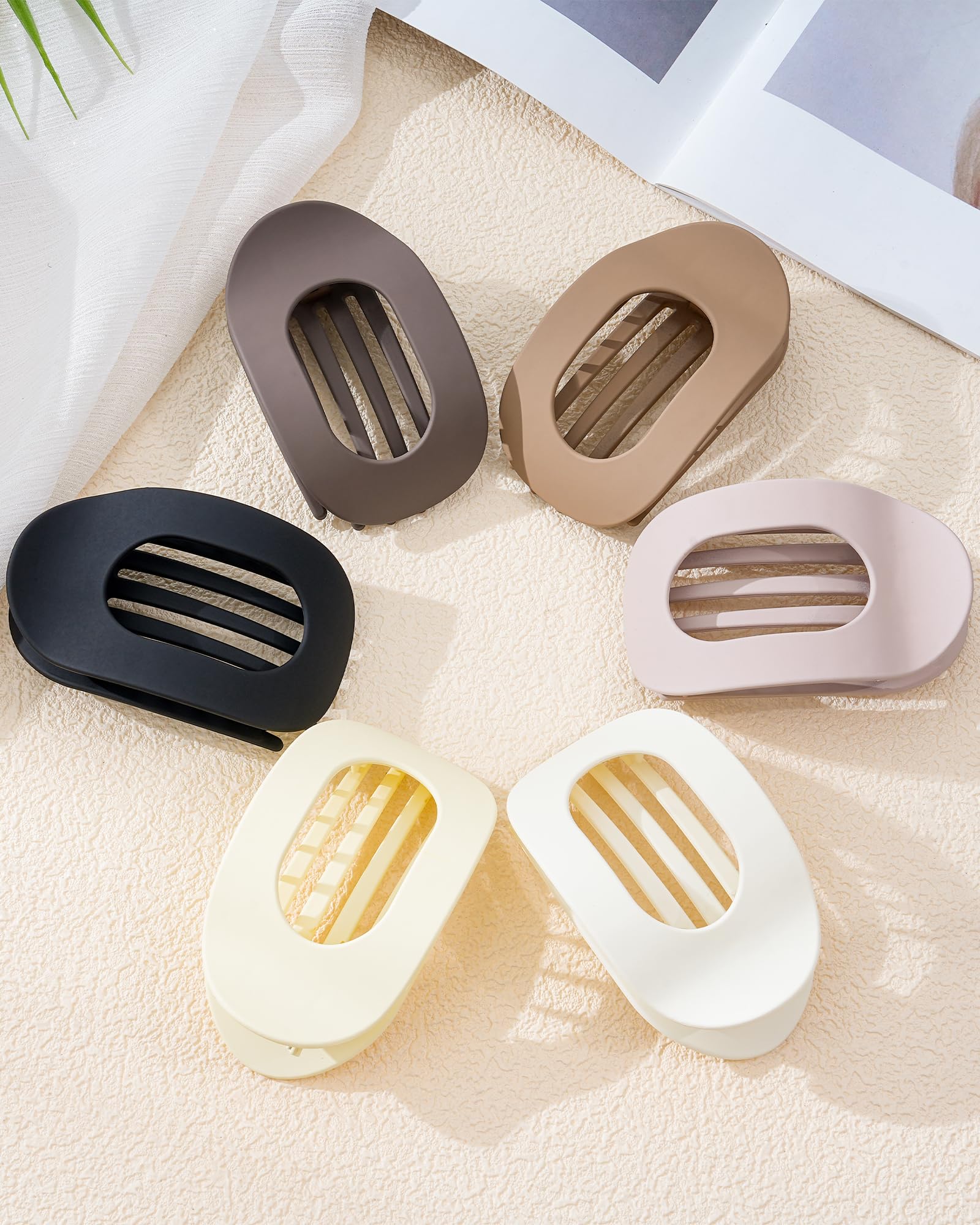 Secroma pinzas cabello plano regalo perfecto: regalo elegante para mujeres y niñas.