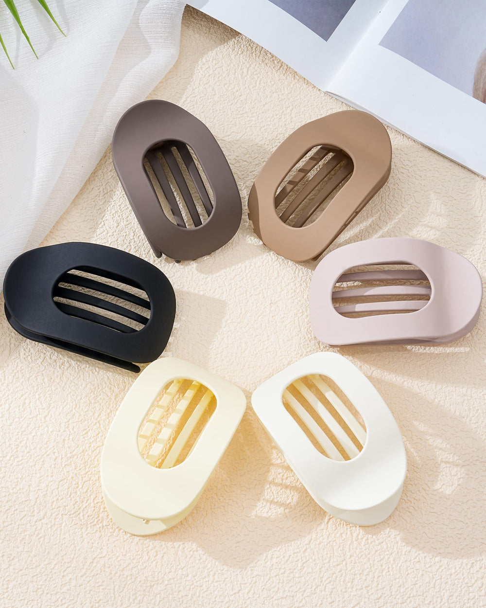 Secroma pinzas cabello plano regalo perfecto: regalo elegante para mujeres y niñas.