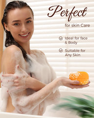 SecuMake Kojic Acid Soap close-up on texture and natural ingredients for gentle cleansing.