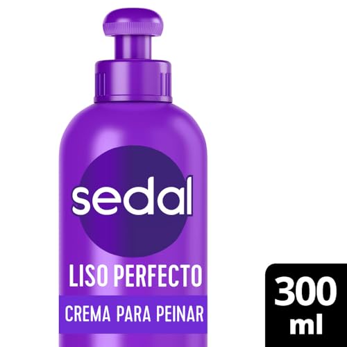 Sedal Perfect Smooth hair cream applied to wet hair for easy styling.