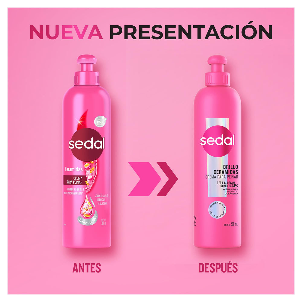 Sedal S.O.S. Ceramidas ayuda a peinar fácilmente y domar cabellos sueltos