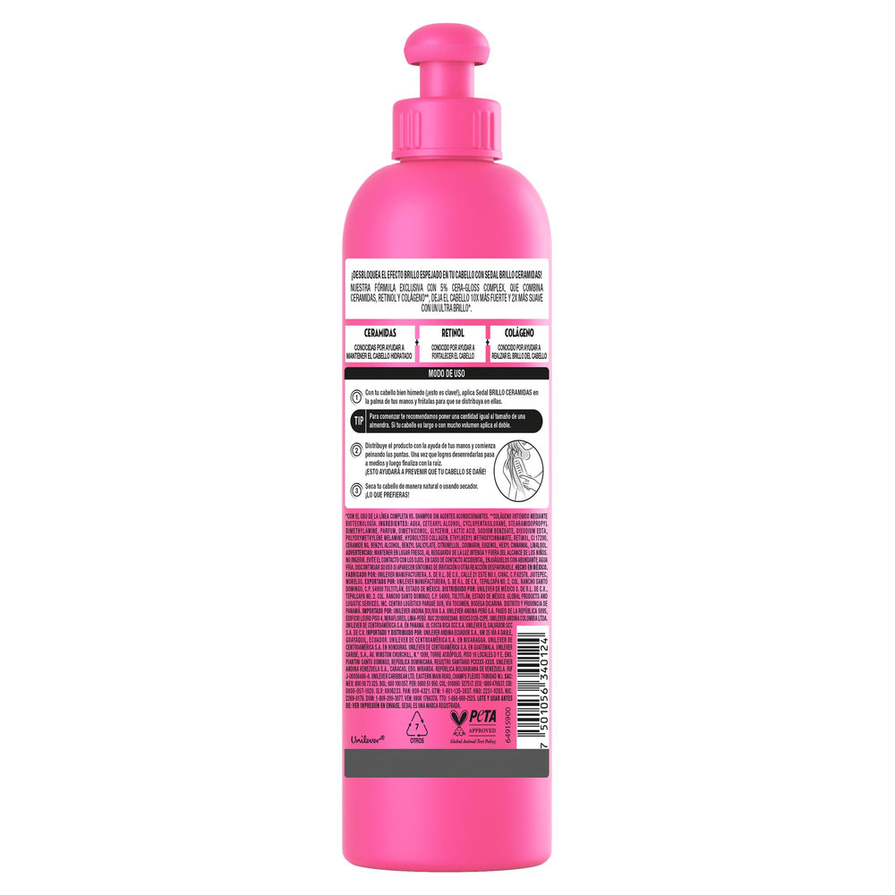 Sedal S.O.S. Ceramidas evita peso, mejora textura y controla el frizz