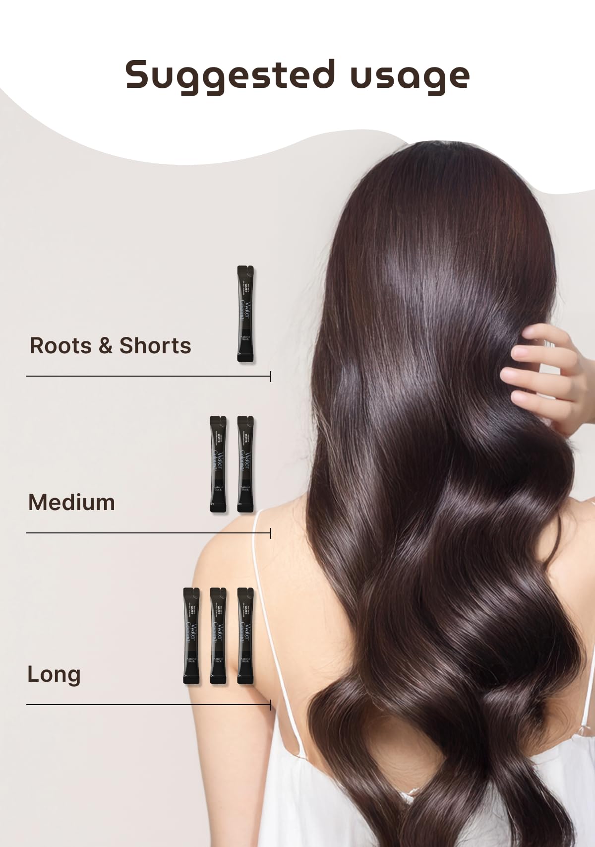 SEEDBEE three-packet kit included supports roots, short and long hair dyeing